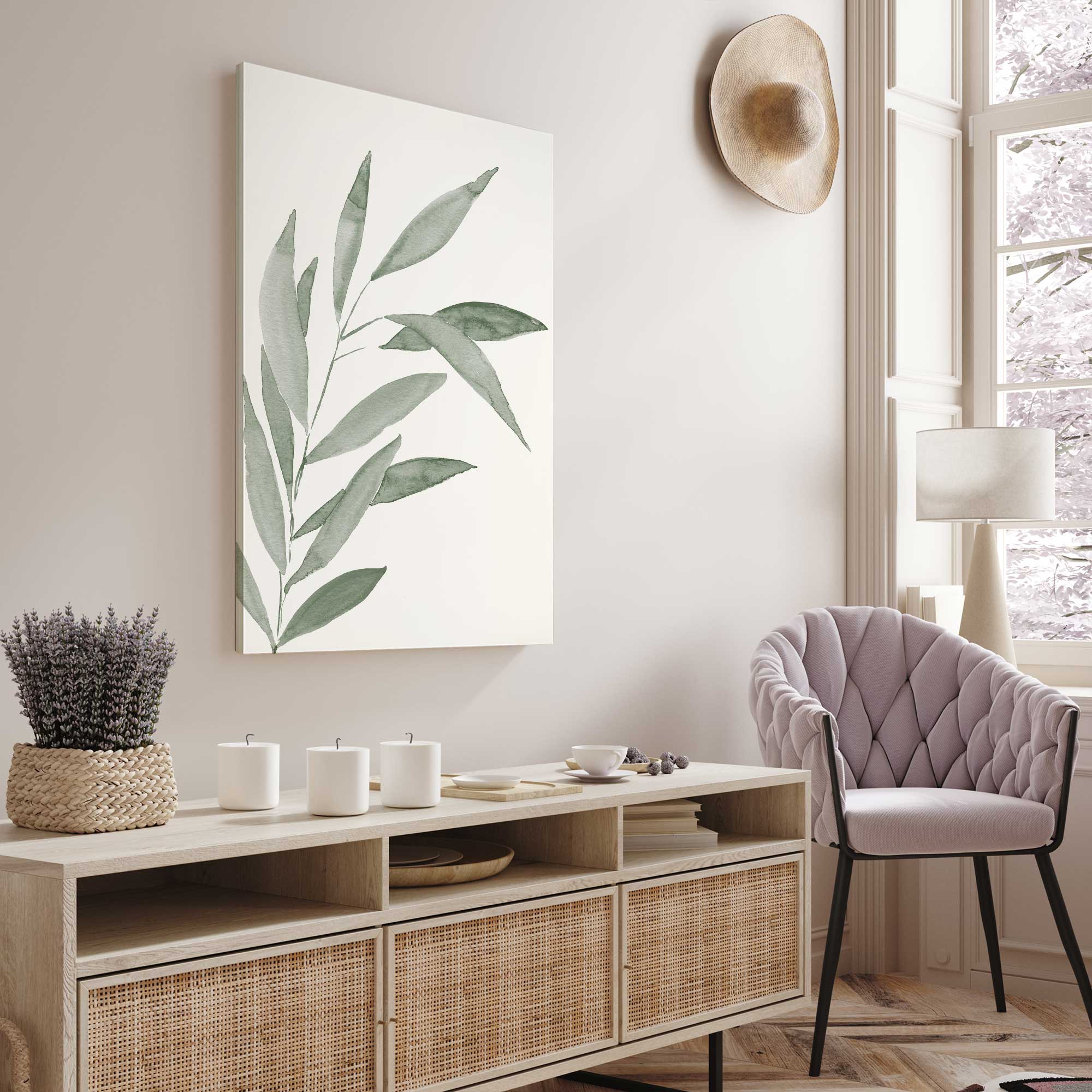 Duet in Silence I - Abstract Art Painting on Canvas for Living Room, Bedroom & Office Decor | Modern Wall Art for Home & Workspace