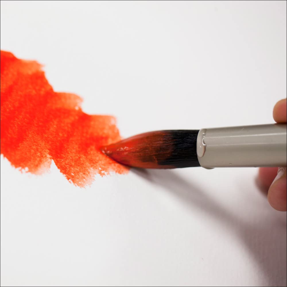 Premium Watercolor Brushes Set - Synthetic Squirrel Hair Artist Paint Brushes - 1/4
