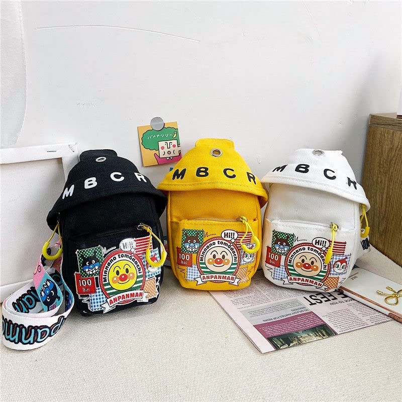 **Cute Cartoon Print Mini Messenger Bag for Kids - Lightweight Phone Pouch & Small Handbag (Mix Colors) - Perfect for School, Travel & Daily Use**