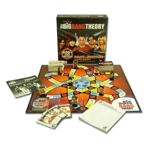 The Big Bang Theory Trivia Board Game by Spin Master - Fun Party & Family Game Night for Adults & Teens