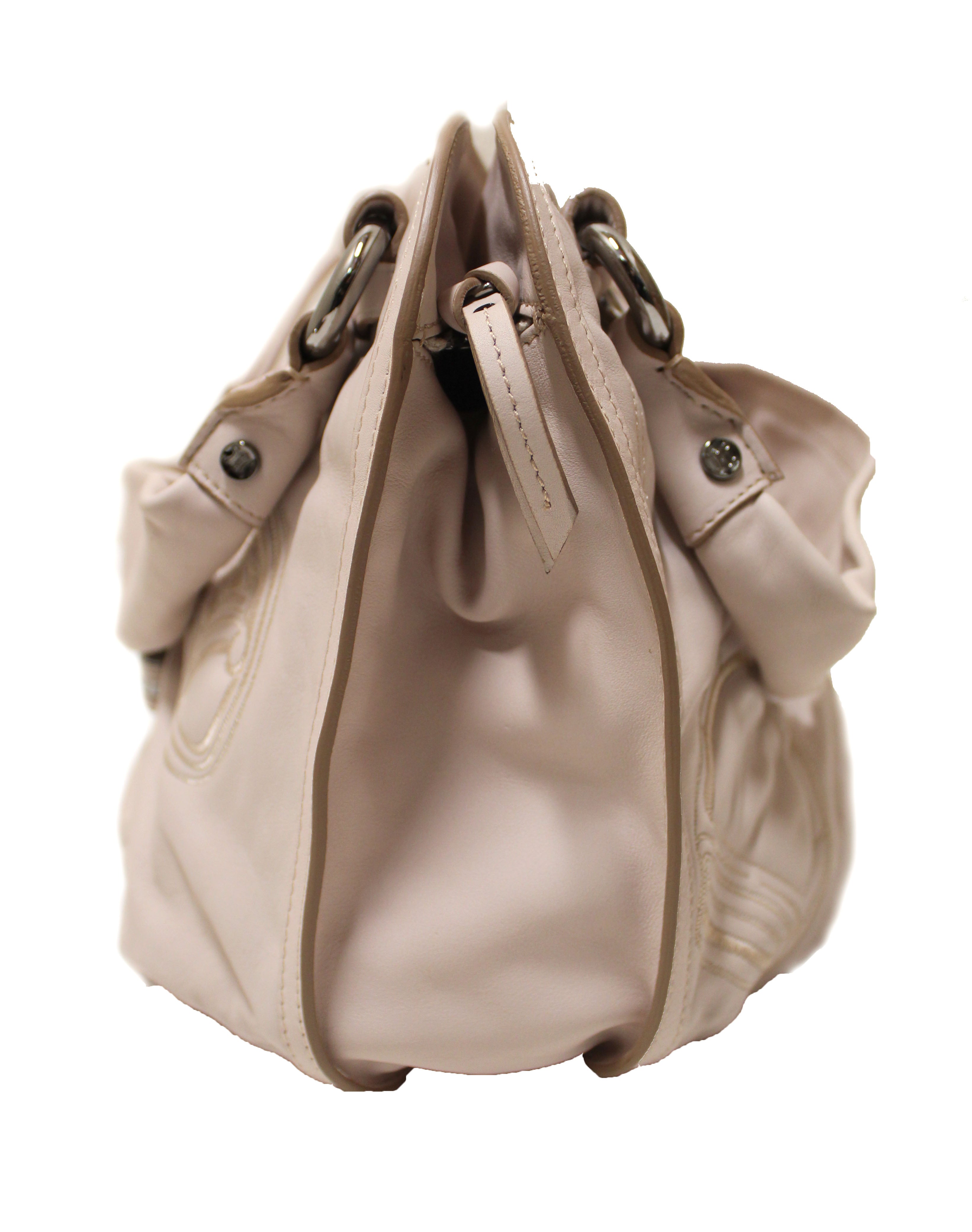 Authentic Celine Beige Leather Bittersweet Shoulder Bag - Luxury Designer Handbag for Women, Perfect for Work, Travel & Everyday Use