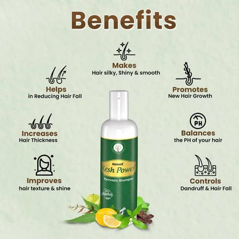 DEEMARK Ayurvedic Adivasi Hair Oil & Shampoo Combo Set - 300ml (2+1) | Anti Hair Fall Treatment | Express Spa Hair Care for All Hair Types | Promotes Hair Growth & Reduces Breakage | Perfect for Daily Hair Care & Relaxing Spa Treatments at Home