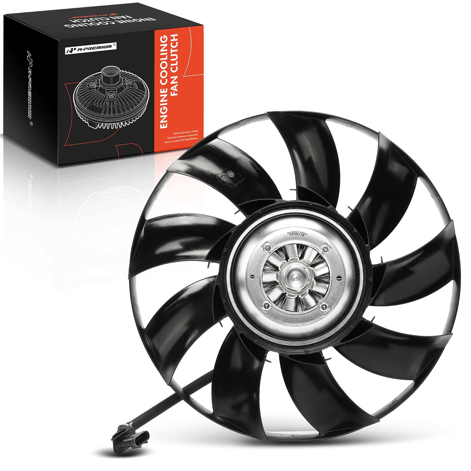 Premium Electronic Radiator Cooling Fan Clutch for Land Rover Range Rover 2010-2016, Range Rover Sport 2017-2020, Discovery Sport 2017-2018, Discovery 2017-2020, LR4 2014-2016 - High Performance Cooling Solution for Off-Road Adventures & Hot Weather Driving