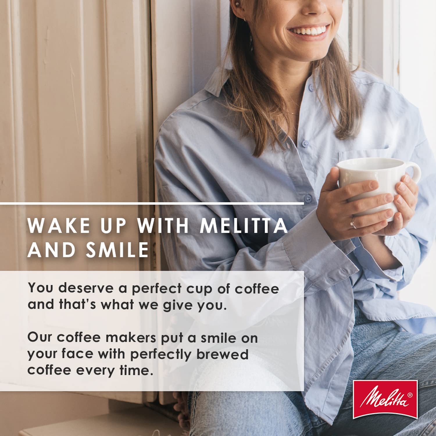 Melitta Aroma Tocco Programmable 10-Cup Glass Drip Coffee Maker with Touch Control Panel & Stainless Steel Accents - Perfect for Home, Office, and Entertaining Guests