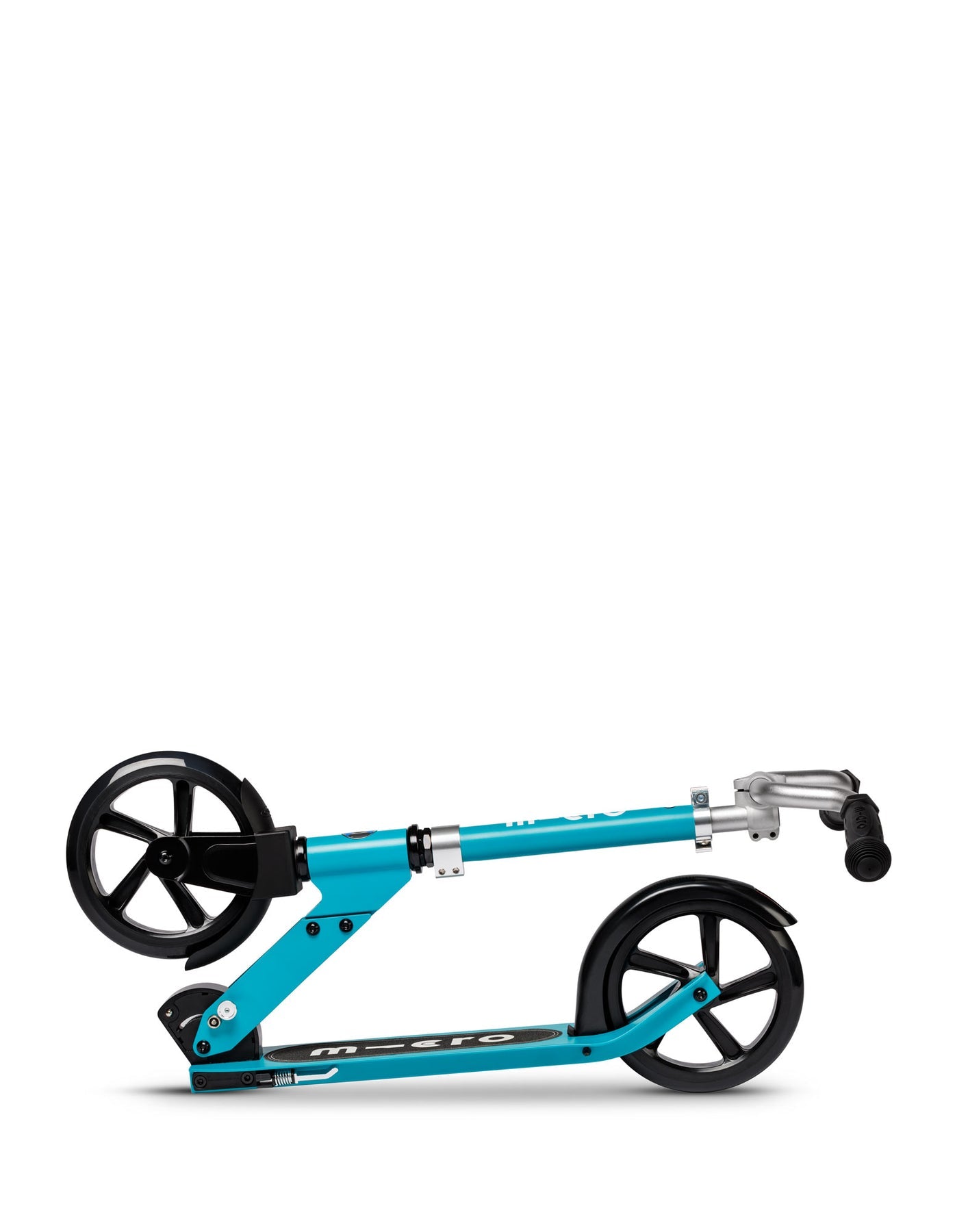 Micro Cruiser Kids Scooter - Lightweight Aluminum Deck & Smooth Ride for Ages 5-12 - Aqua Blue | Perfect for Neighborhood Rides, Park Adventures & School Commutes