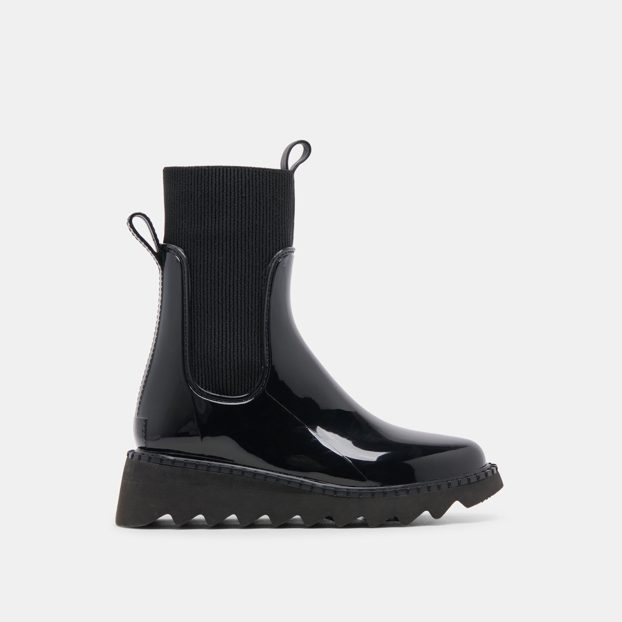 Tropic H2O Waterproof Rain Boots for Women - Midnight Patent Leather Style - Perfect for Rainy Days, Gardening & Outdoor Activities
