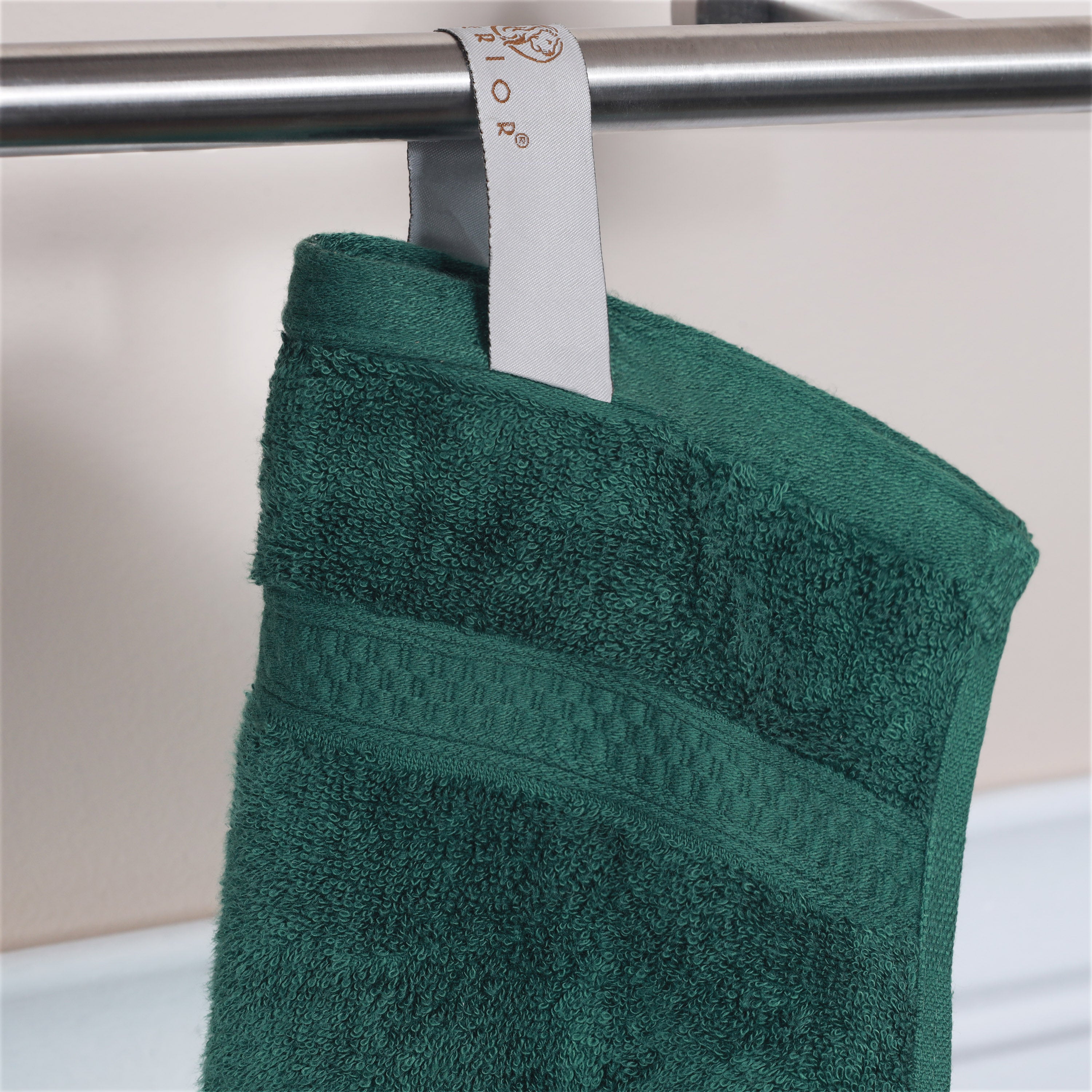 Ultra Soft Rayon Bamboo Cotton Blend Bath & Hand Towel Set | Eco-Friendly, Absorbent & Luxurious for Spa, Bathroom & Guest Use