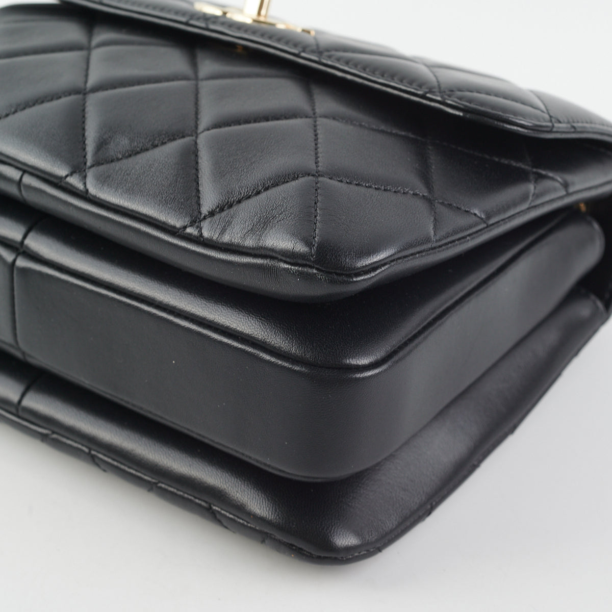Chanel Quilted Trendy CC Small Black Leather Shoulder Bag - Luxury Designer Handbag for Women, Perfect for Date Night & Evening Events