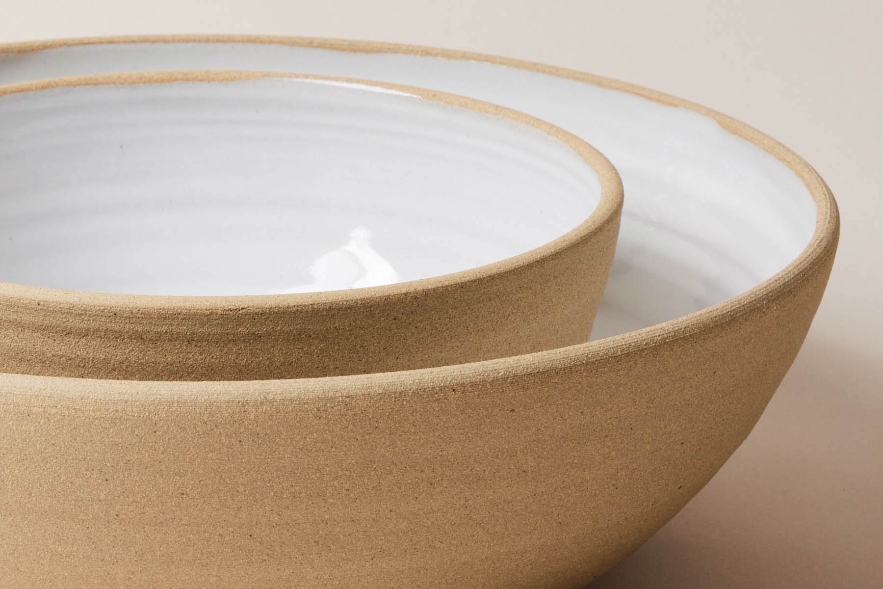 Farmhouse Pottery Harvest Serveware Set - Handcrafted Ceramic Platters & Bowls for Rustic Dining & Entertaining - Perfect for Thanksgiving, Christmas & Farmhouse Style Tablescapes