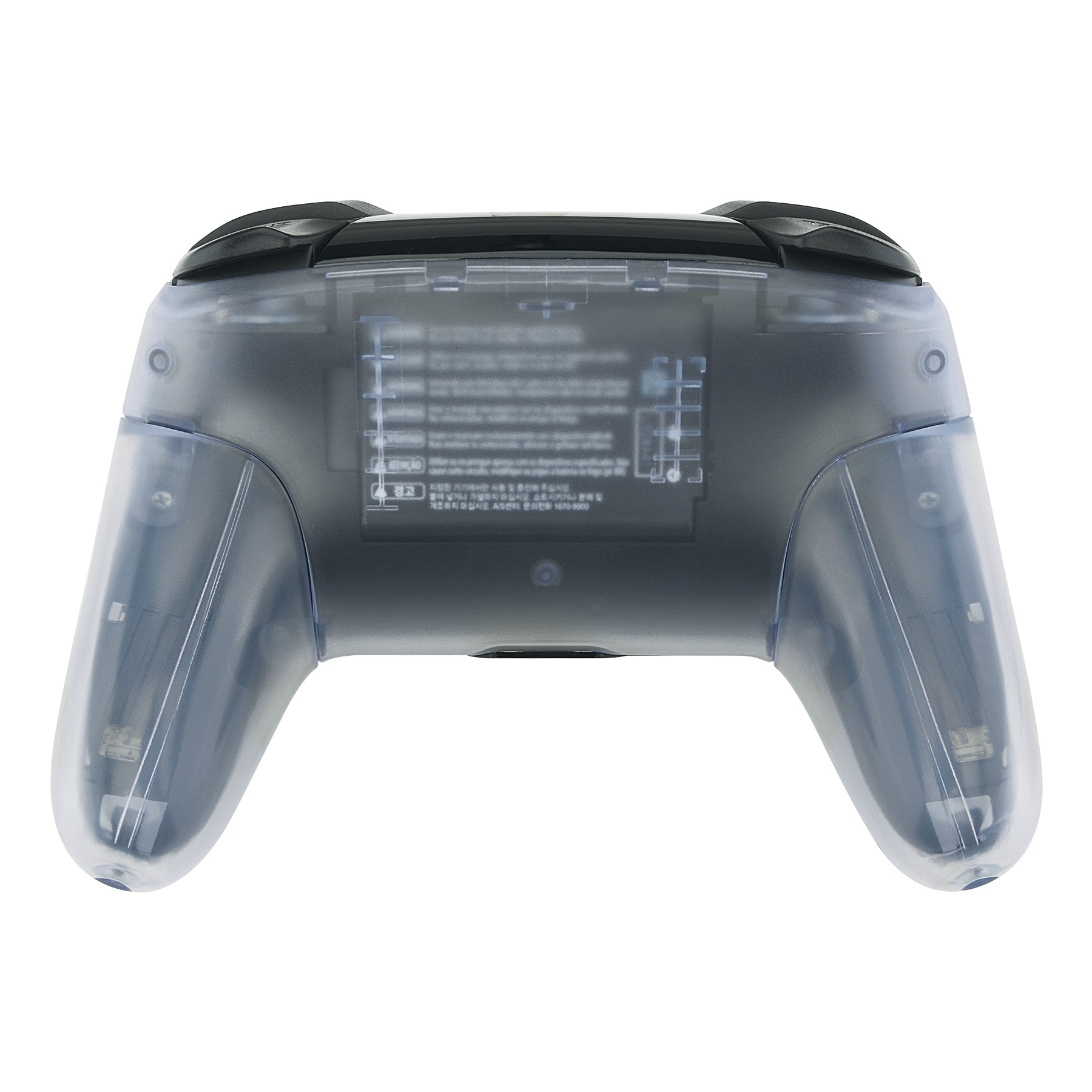 eXtremeRate Glacier Blue Faceplate & Backplate Replacement for Nintendo Switch Pro Controller - DIY Custom Shell (Controller Not Included) - Perfect for Gaming, Modding & Personalization