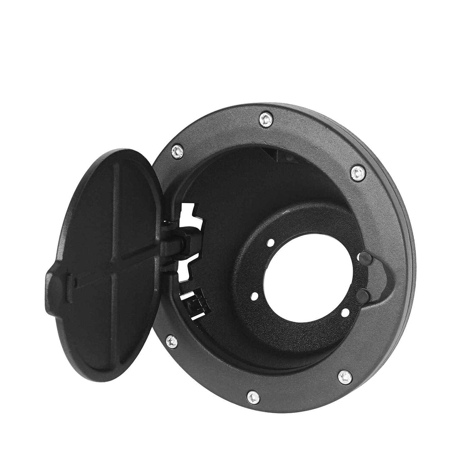 Wrangler Gas Cap Cover | Fuel Filler Tank Cover Replacement for Jeep TJ Wrangler (1997-2006) | Durable & Weatherproof | Perfect for Off-Roading & Daily Driving