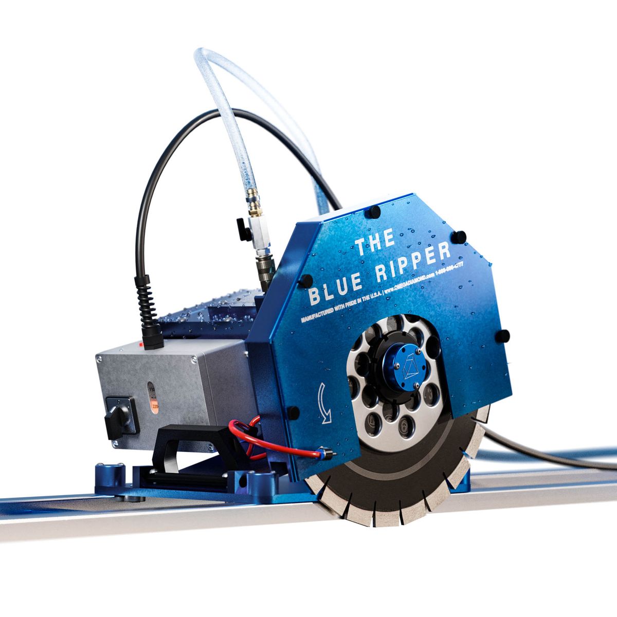 Blue Ripper Rail Saw - Professional Precision Cutting Tool for Woodworking & DIY Projects | Perfect for Carpentry, Flooring & Home Renovations