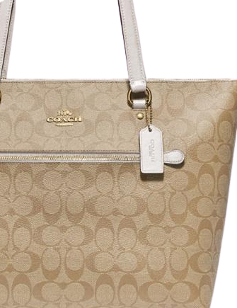 Coach Signature Canvas Gallery Tote Bag - Stylish & Spacious Handbag for Women | Perfect for Work, Travel & Everyday Use
