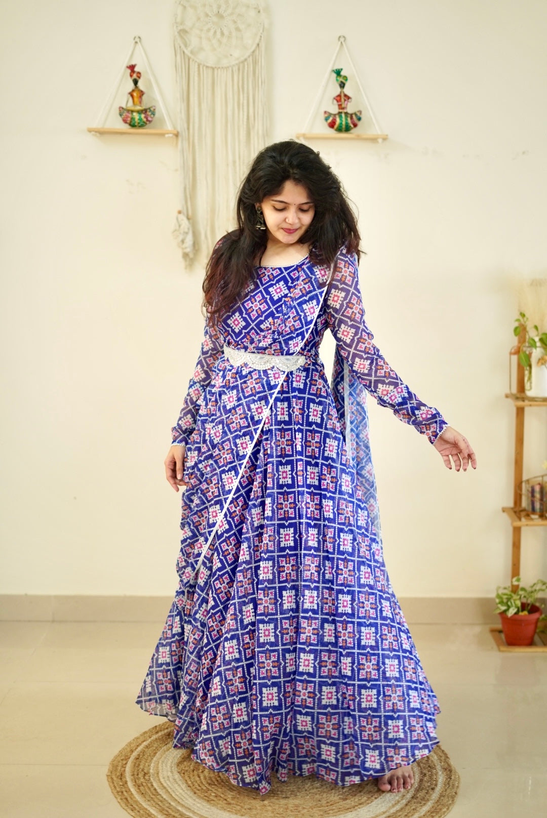 DD712 Madhuri Series 2 Simple & Elegant Drapewear - Perfect for Parties, Weddings & Special Occasions