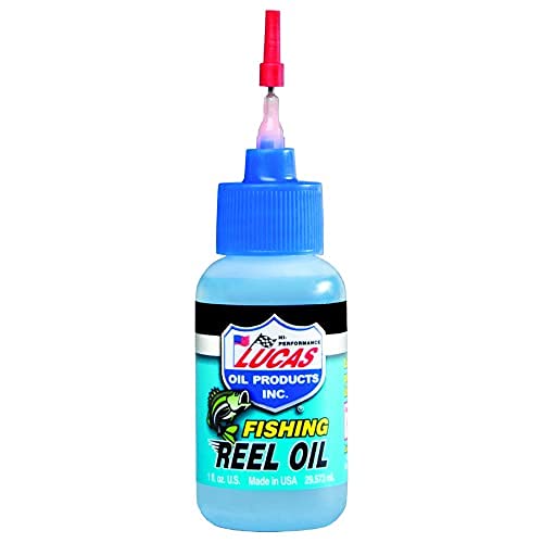 Lucas Oil 10690-20 High Performance Fishing Reel Lubricant - 20 Pack (1oz Each) | Smooth Casting & Corrosion Protection | Ideal for Saltwater & Freshwater Fishing Gear Maintenance
