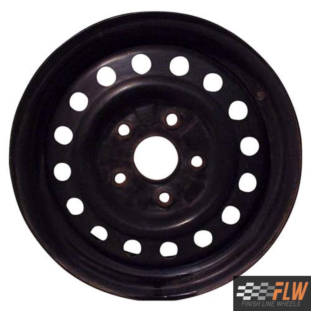 Original BMW 325e Factory Steel Wheel 1984-1987 S.59145.SIL - Replacement Wheel for Classic BMW 325e Models - Perfect for Restoration Projects & Vintage Car Enthusiasts
