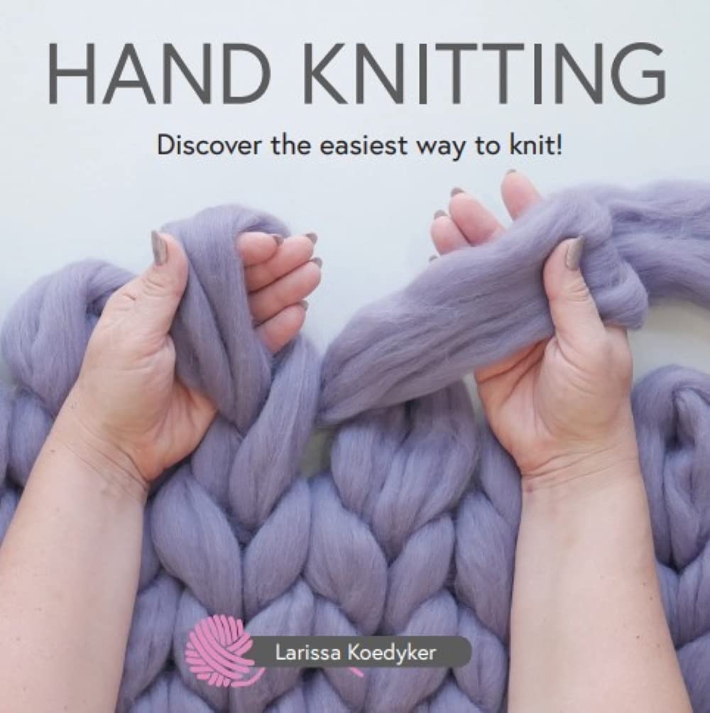 Hand Knitting Yarn Kit - Premium Soft Wool for DIY Knitting Projects, Crochet & Crafting - Perfect for Scarves, Hats & Home Decor (100% Natural Fiber)