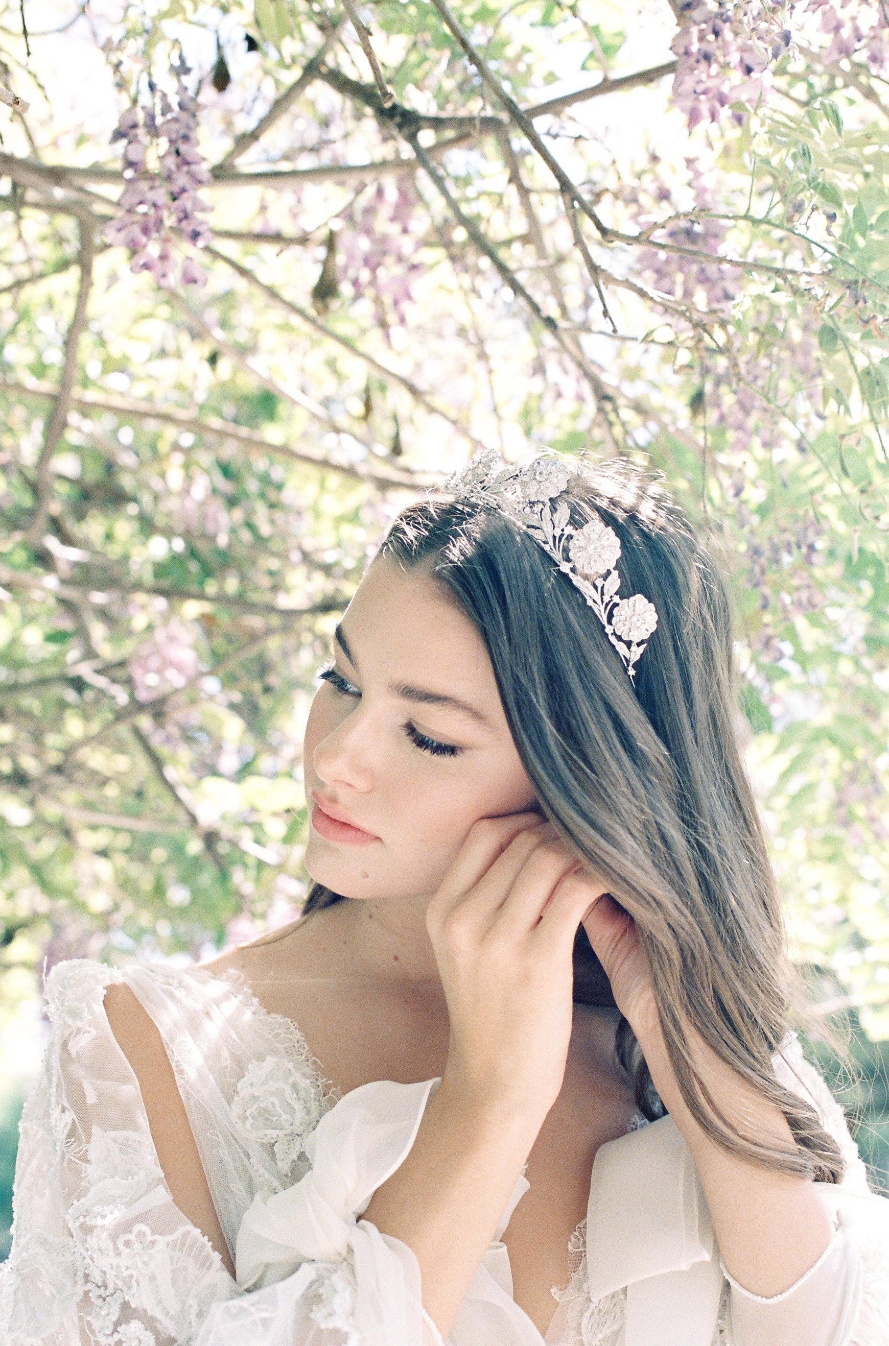 STRATHMORE ROSE Bridal Tiara - Elegant Wedding Crown for Bride, Bridesmaids & Flower Girls | Perfect for Weddings, Prom, Pageants & Special Occasions
