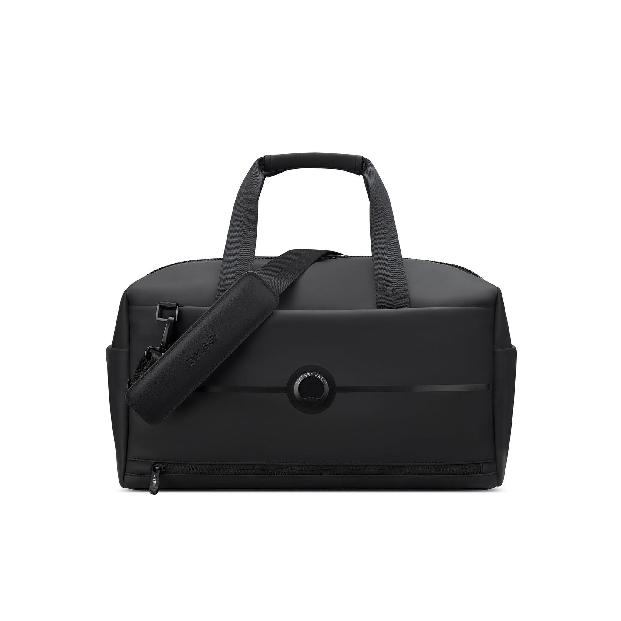 Delsey Turenne Carry-On Duffel Bag for Travel & Gym - Lightweight Water-Resistant Luggage with Multiple Pockets for Men & Women - Perfect for Airplane, Workout, Weekend Getaways & Business Trips