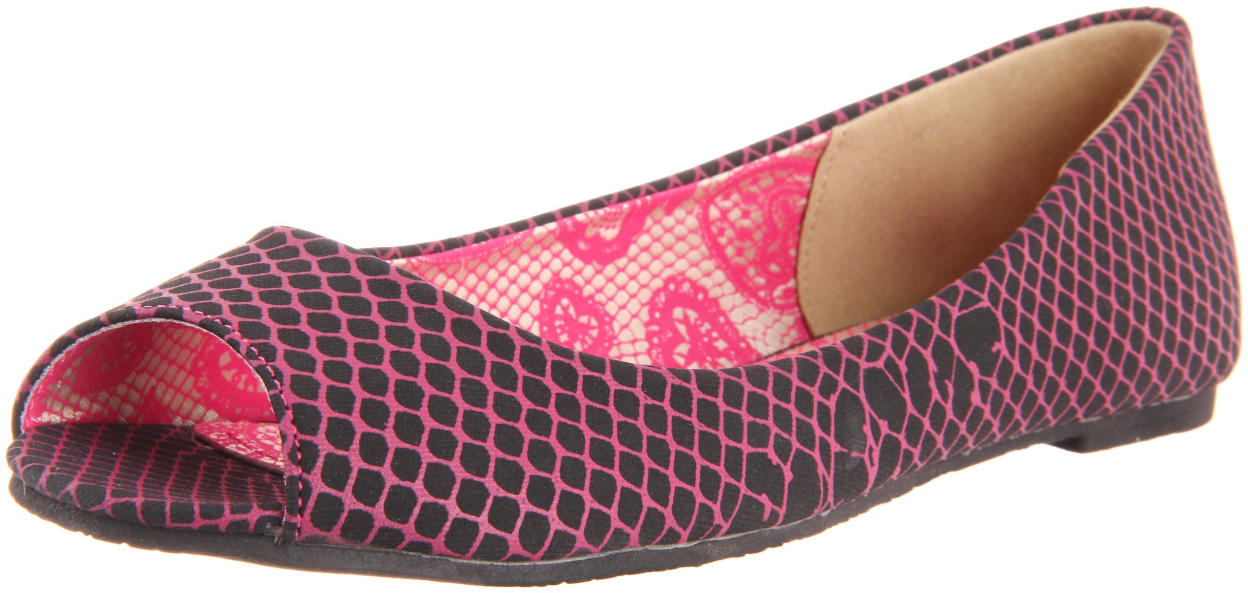 Iron Fist Women's Hot Mesh Peep Flat Shoes - Gothic Punk Rock Fashion Sneakers for Concerts, Parties & Everyday Wear