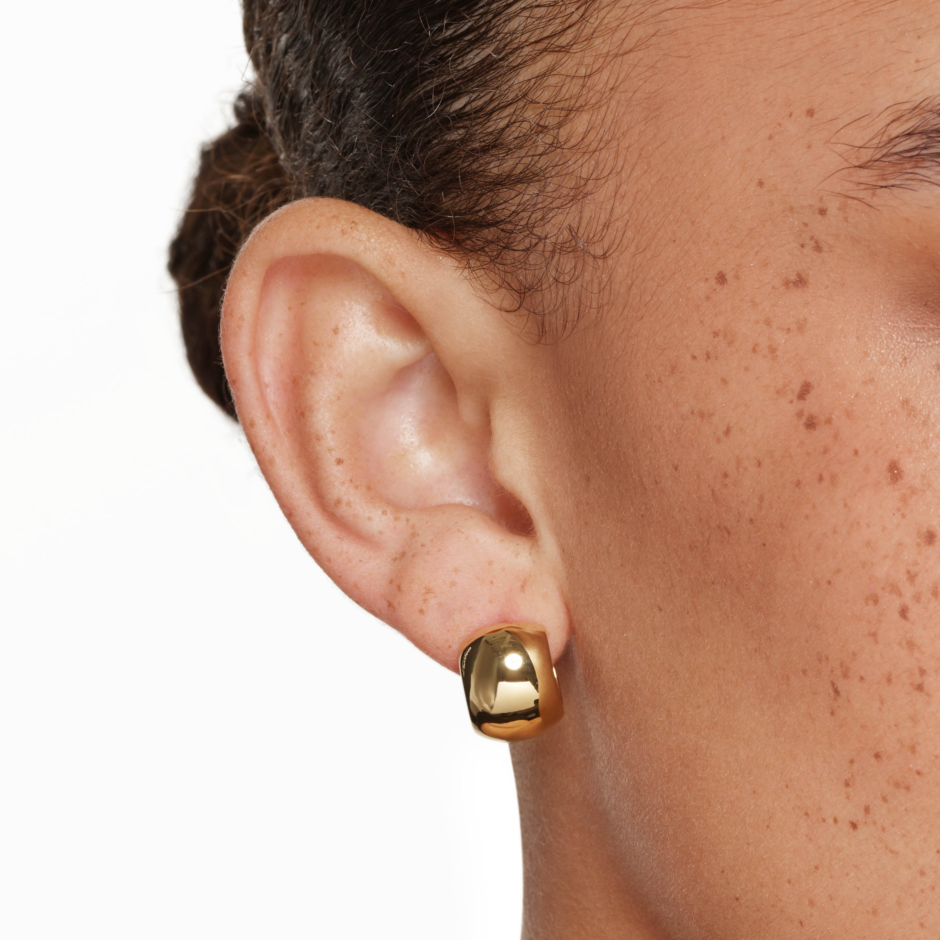 Chunky Gold Hoop Earrings for Women - Trendy Statement Jewelry for Parties, Weddings & Everyday Wear