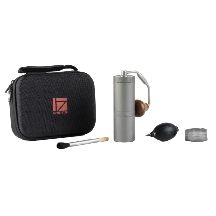 1Zpresso X ULTRA Premium Manual Coffee Grinder - Portable Hand Crank Burr Mill for Espresso, French Press, Pour Over & Cold Brew at Home, Travel & Camping