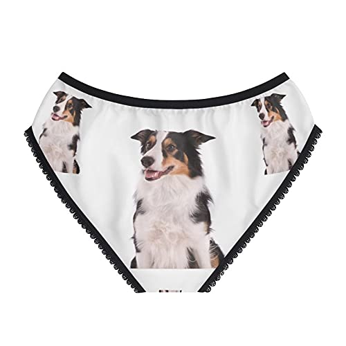 Funny Sheep Dog Women's Cotton Briefs - Comfortable & Breathable Underwear for Casual Wear, Sleepwear & Gifts