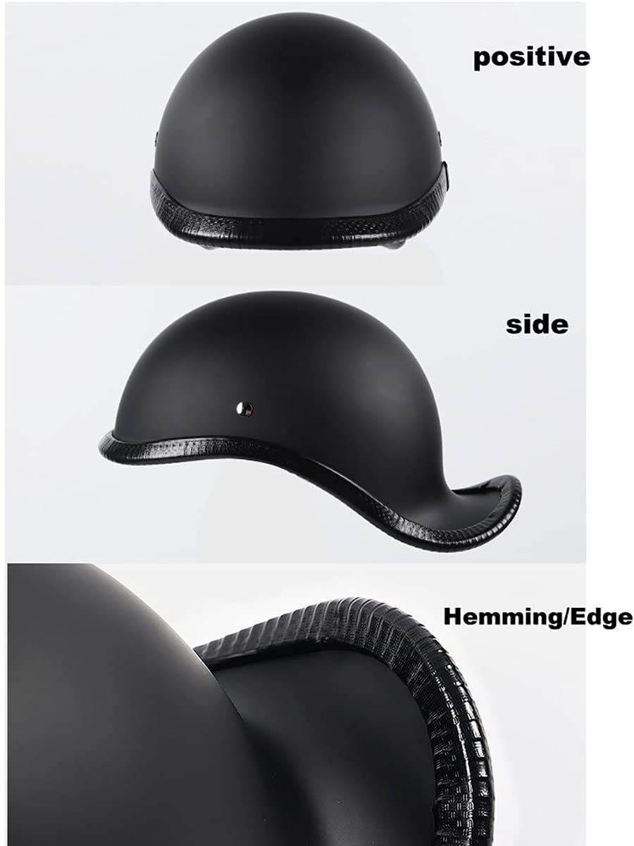Retro DOT Certified Open Face Helmet for Motorcycle & Scooter - Summer Riding