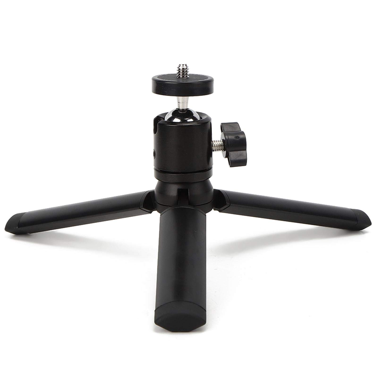 YYOYY Aluminum Alloy Folding Desktop Tripod Stand - Universal Handheld Camera Mount with 360° Rotation & Free Expansion - Compatible with GoPro Hero 8, Smartphones & DSLR Cameras - Perfect for Vlogging, Live Streaming & Outdoor Photography