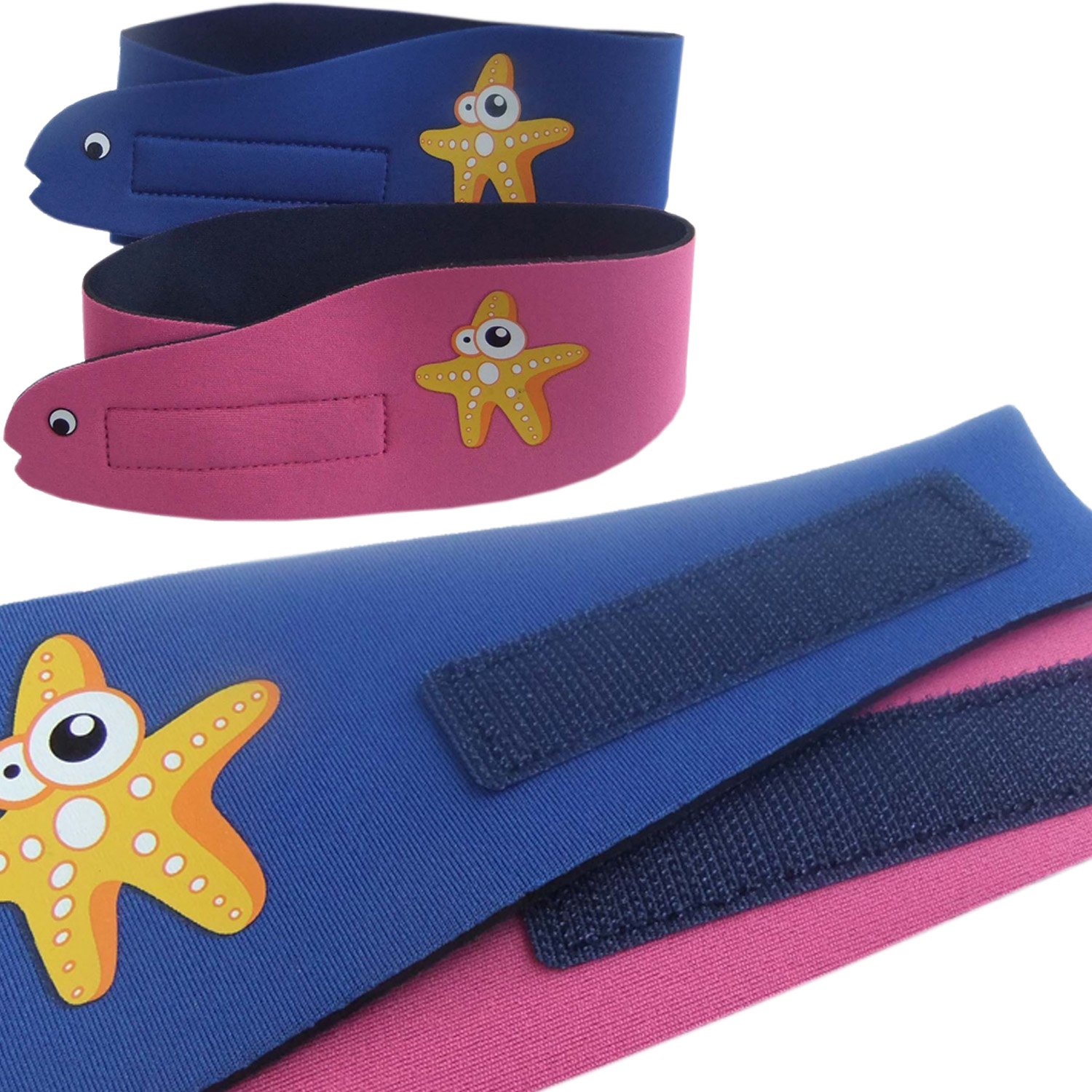 SUIEK Waterproof Swimming Headband for Women & Men - Includes Free Earplugs for Swimming, Surfing, and Water Sports - Stay Comfortable in Pool, Beach, or Gym Workouts