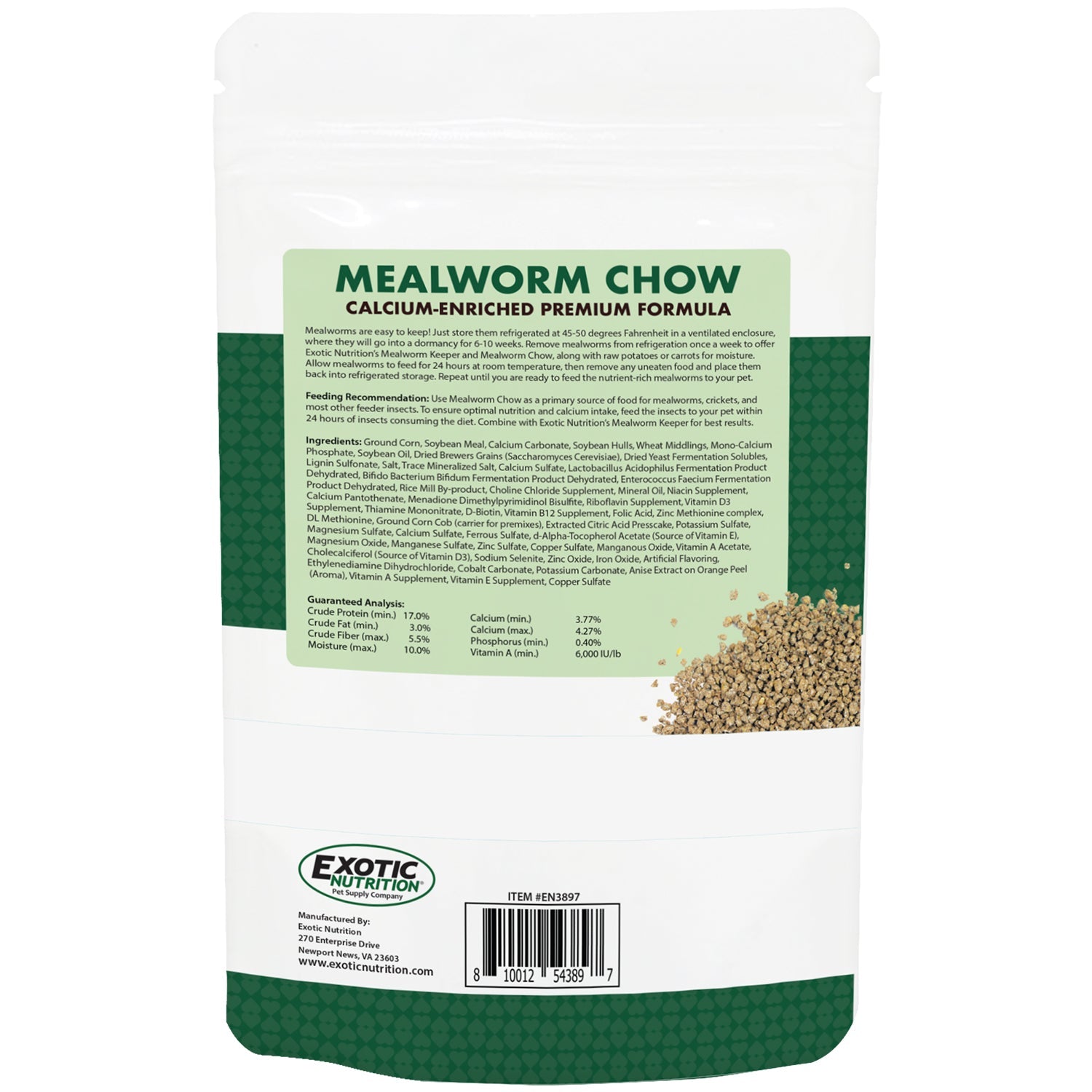 Premium Live Mealworm Food - High Protein Mealworm Chow for Reptiles, Birds & Fish | Ideal for Feeding Bearded Dragons, Chickens & Aquarium Fish