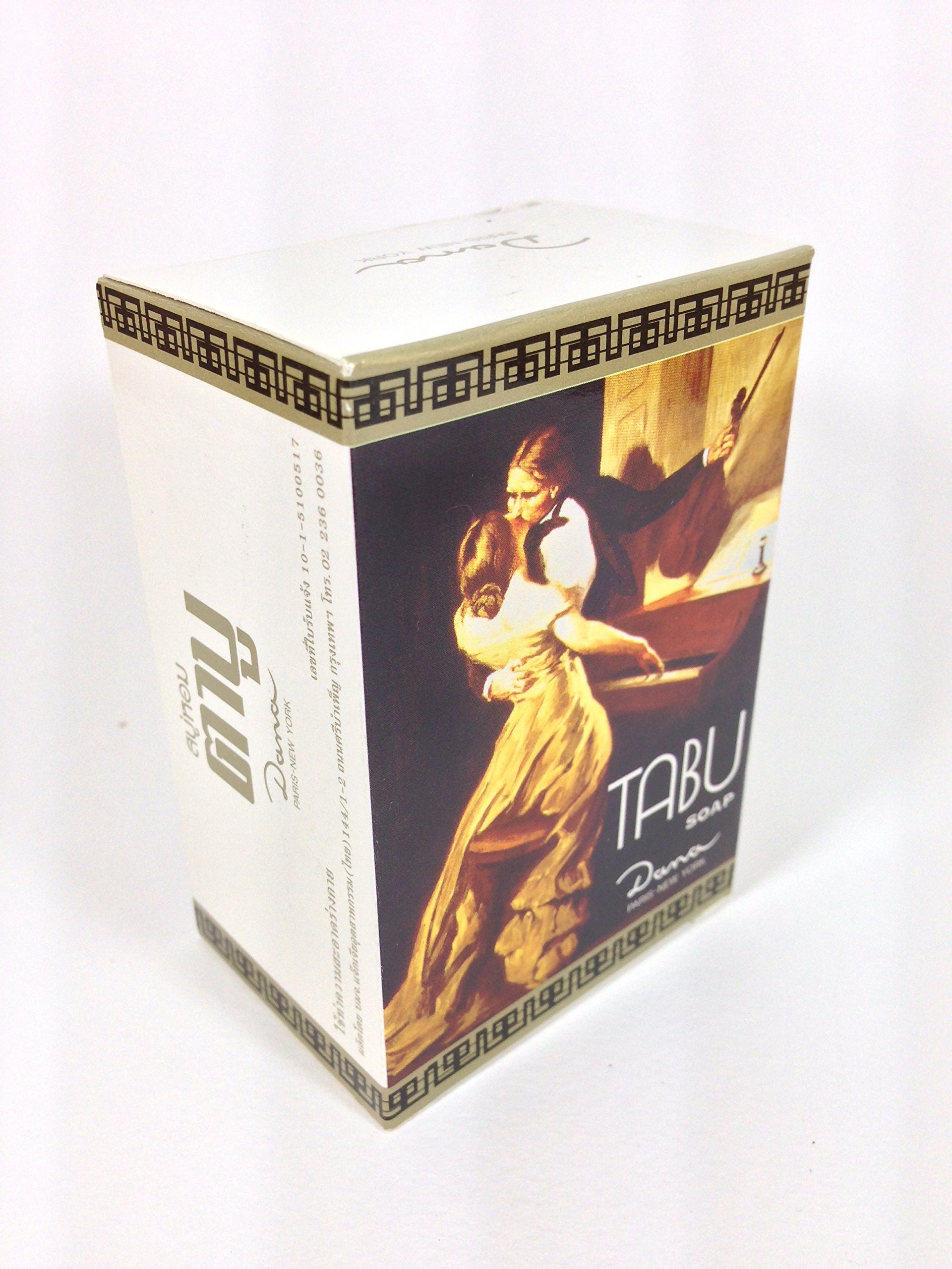 Tabu By Dana Perfumed Soap Bar 3.17oz (90g) - Luxurious Fragrance for Women, Vintage-Inspired Scent - Perfect for Gift Sets, Bath & Body Care, Romantic Occasions