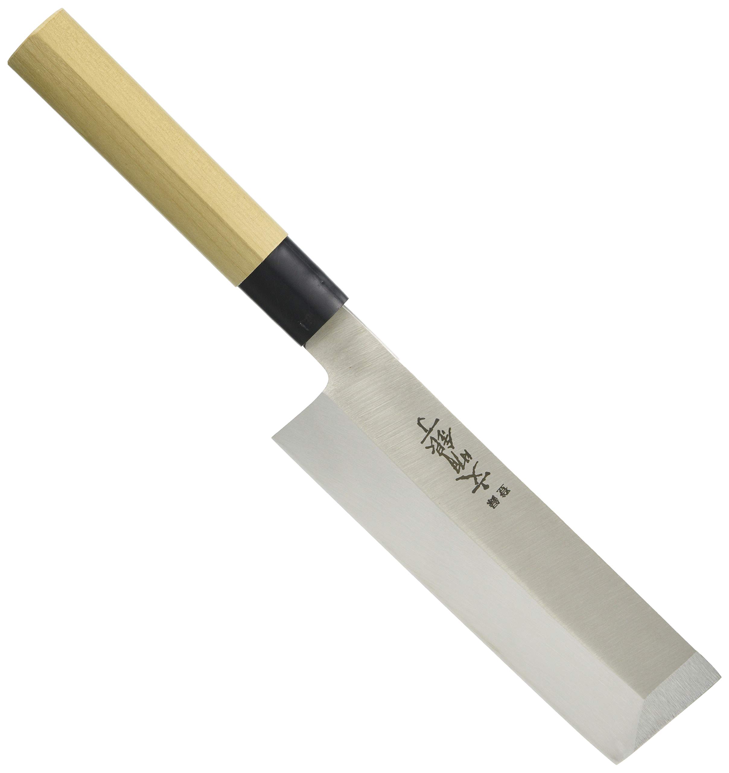 Bunmei Gincho 18cm Thin Blade Knife - Premium Japanese Kitchen Knife for Slicing, Dicing & Precision Cutting - Perfect for Chefs, Home Cooks & Sushi Preparation