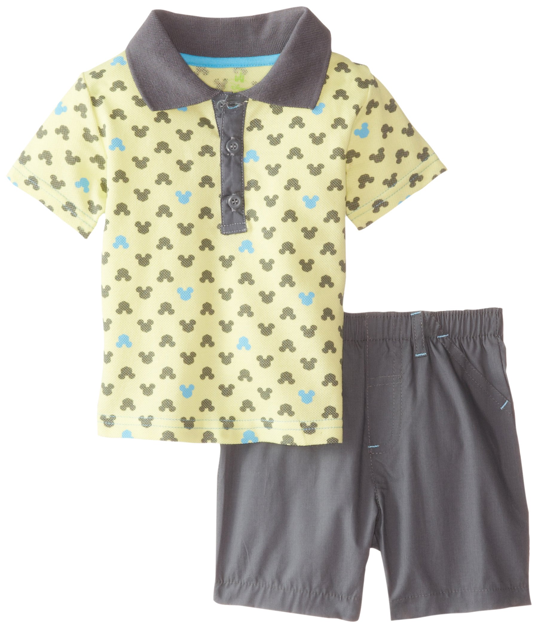 Disney Baby Boys' 2-Piece Short Set for Play & Outings