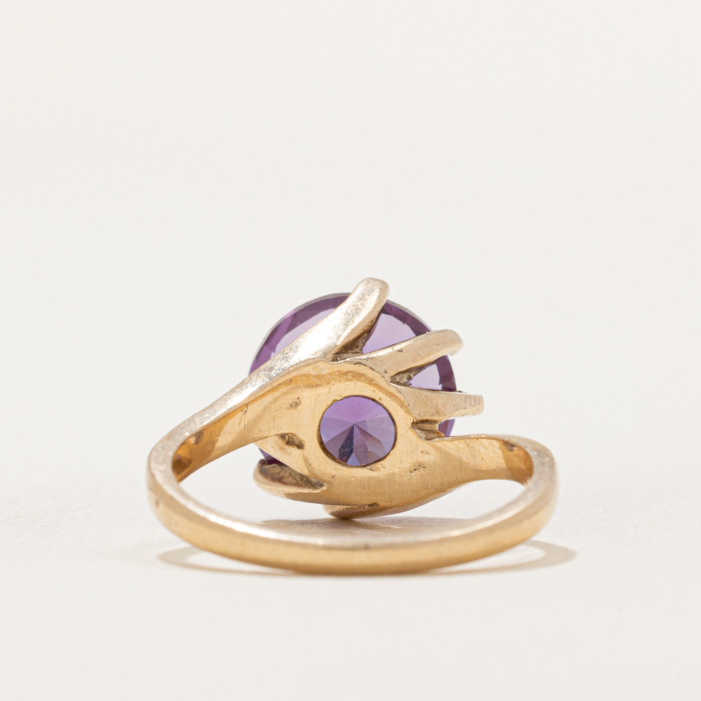 4.20ct Synthetic Color Changing Sapphire Cocktail Ring - Size 5.5 | Elegant Evening Wear & Special Occasion Jewelry | Perfect for Parties, Weddings & Date Nights