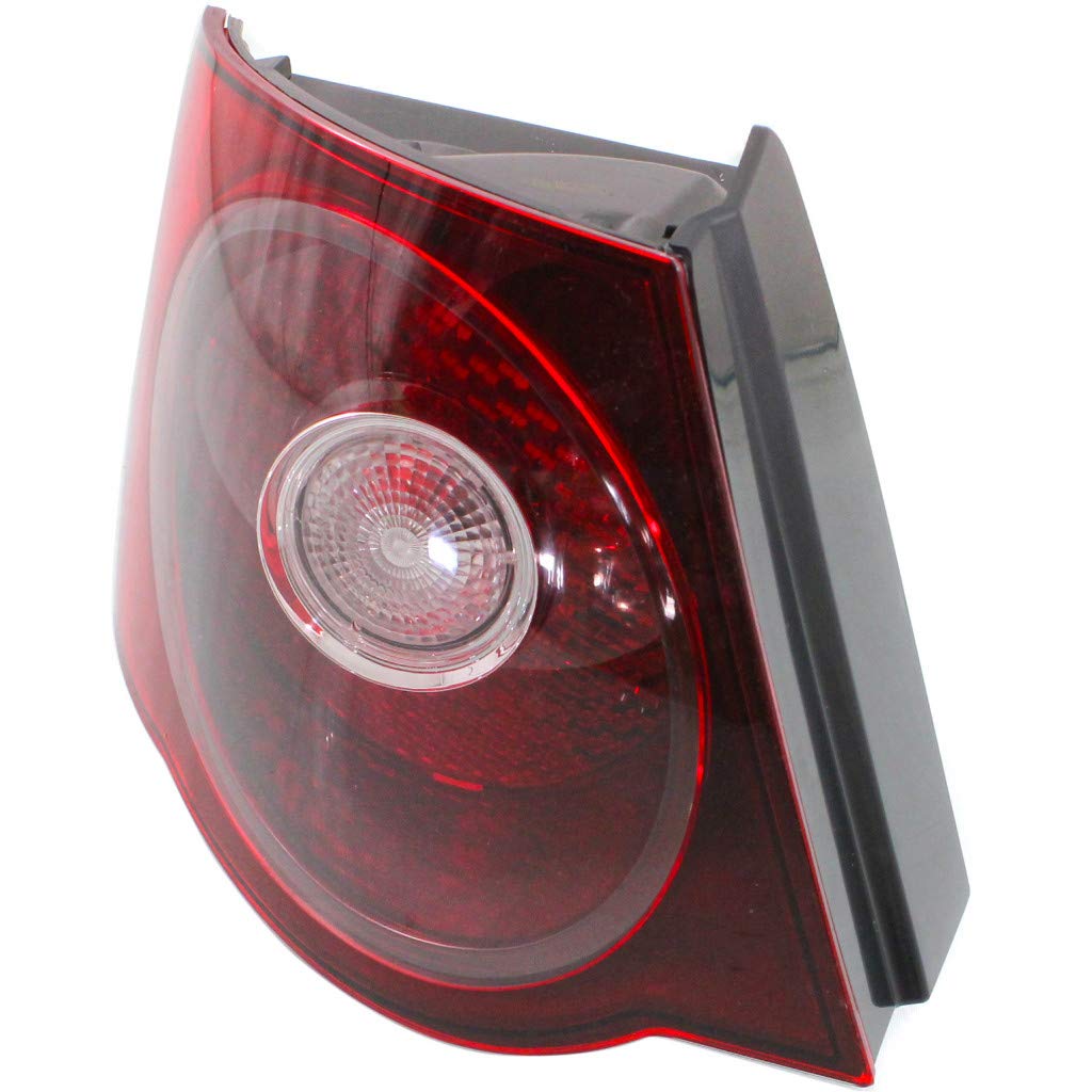 Volkswagen Jetta Tail Light Assembly 2008-2010 Left Driver Side - DOT Certified with Bulbs Included | Compatible with Sedan Models | VW2800127, 1K5 945 095 L | Perfect for Night Driving & Enhanced Vehicle Safety