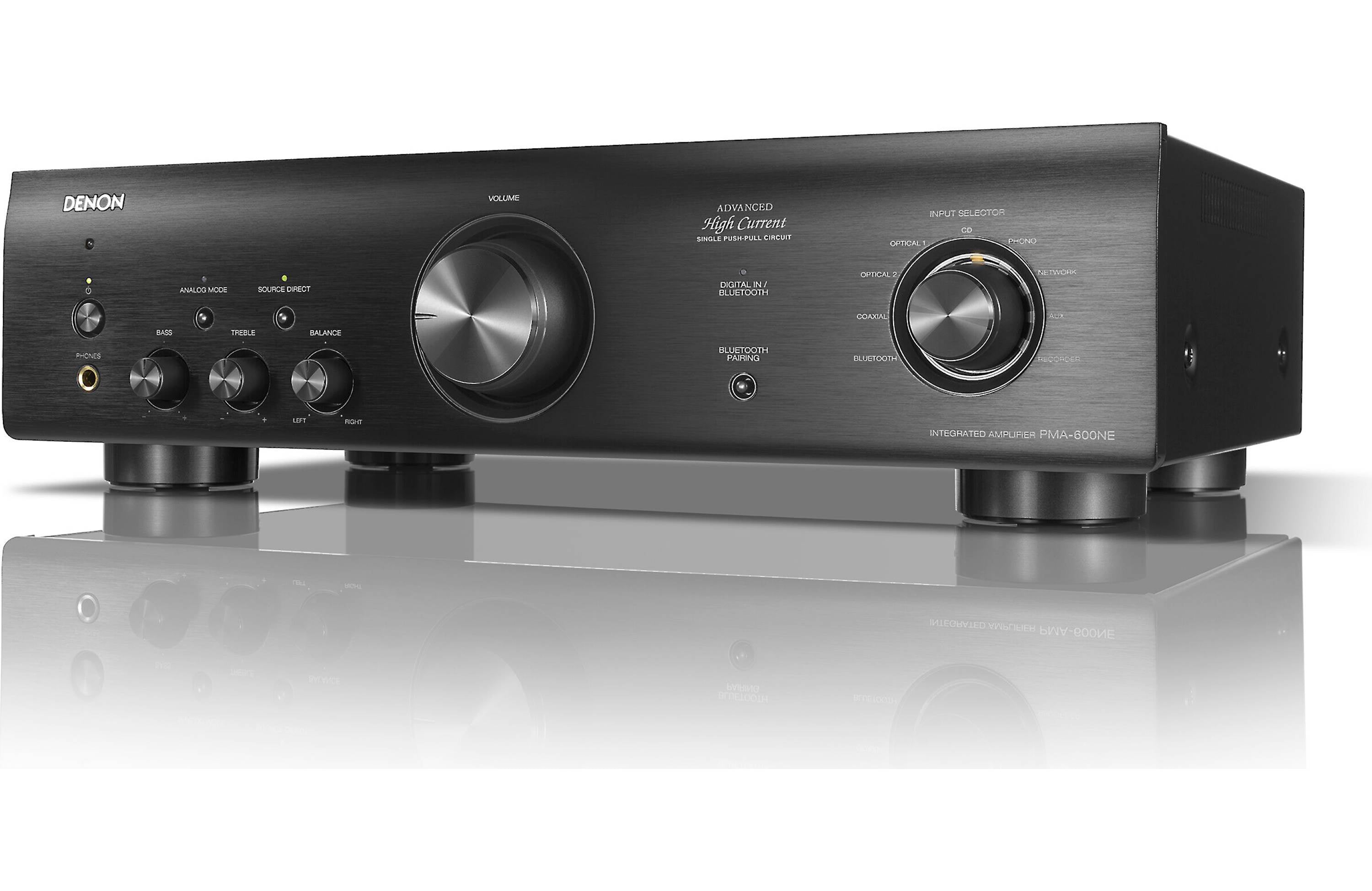 Denon PMA 600NE Hi-Fi Stereo Integrated Amplifier with Bluetooth - Premium Audio for Home Theater & Music Listening