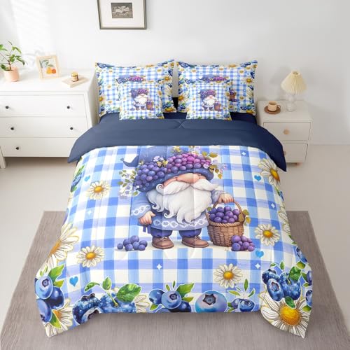 Blue and White