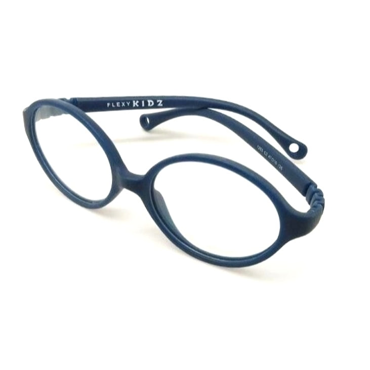 Trendy Kids Flexible Blue Light Blocking Glasses - Anti-Eye Strain for Children - Perfect for Online Classes, Gaming & Screen Time (Model 1253)