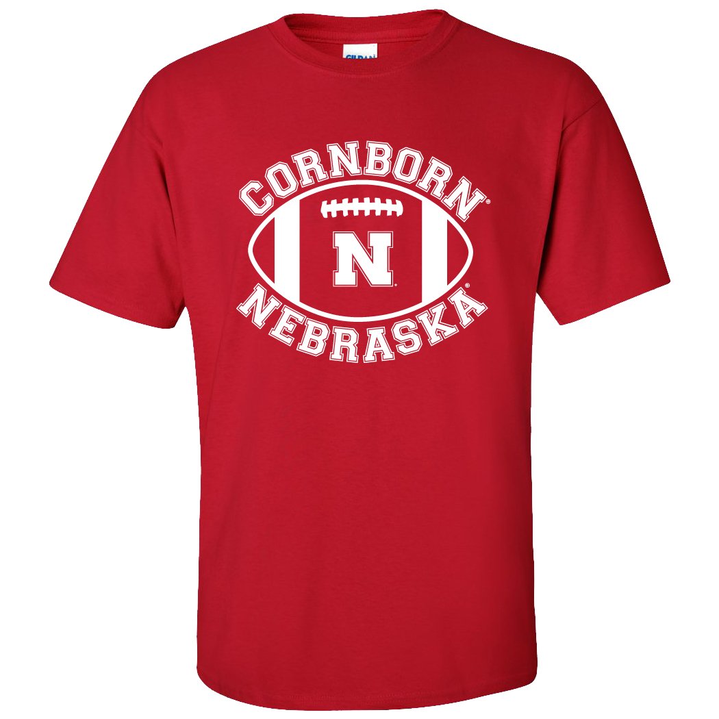 Nebraska Cornhuskers Football T-Shirt | Official N Logo Tee for Men & Women | Perfect for Game Day, Tailgating & Fan Support