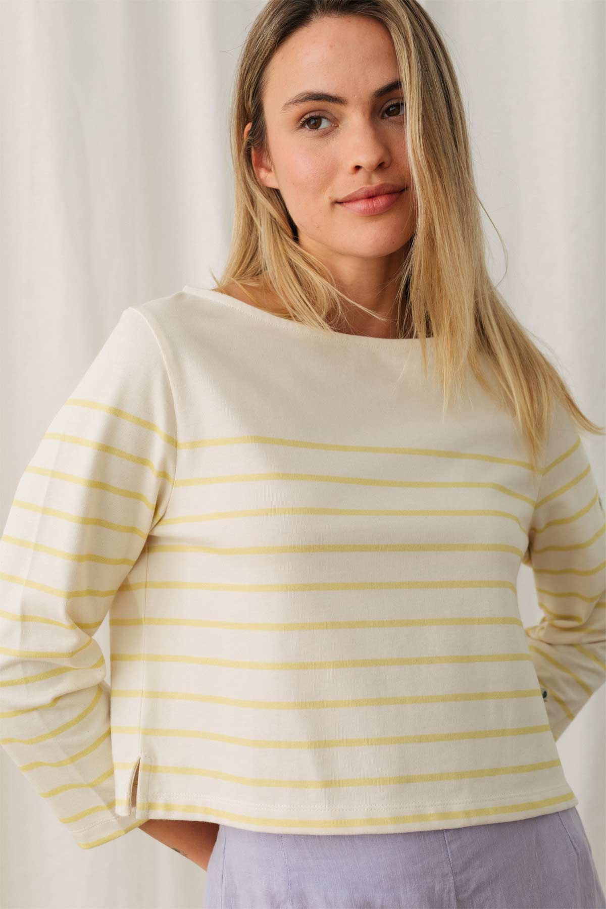Groto Yellow/Off White - Stylish Home Decor for Living Room, Bedroom & Office
