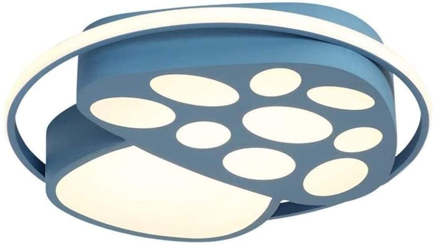 Modern LED Ceiling Light Fixture - Dimmable Flush Mount Lighting for Bedroom, Living Room & Nursery - Energy Efficient Home Decor Lighting for Relaxing & Cozy Ambience | Perfect for Creating Warm Atmosphere in Homes, Apartments & Offices
