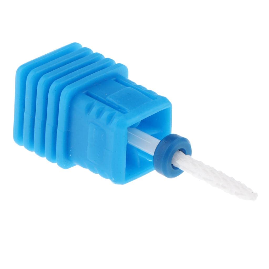 VMS INDIA Ceramic Nail Drill Bits - Professional Grinding Heads for Nail Art, Gel Polish Removal & Manicure (02 Size) | Perfect for Salon, Home Use & DIY Nail Care
