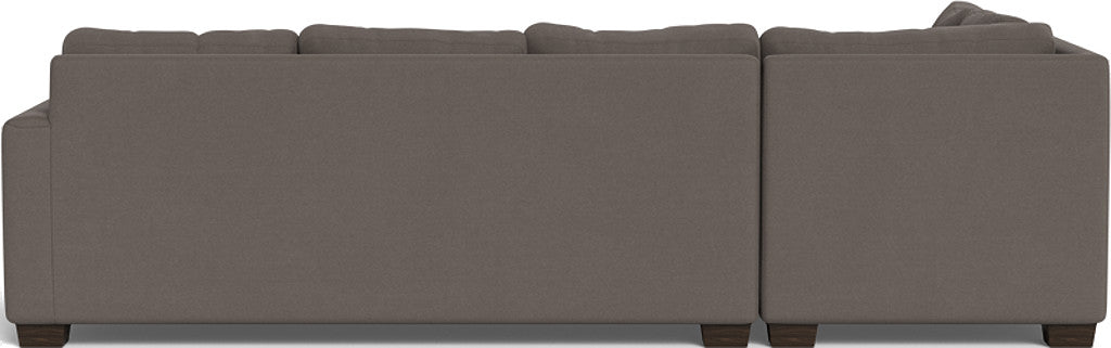 Track 121 Left Chaine Sleeper Sectional Sofa - Modern L-Shaped Convertible Couch with Pull-Out Bed - Perfect for Small Spaces, Living Rooms & Guest Rooms
