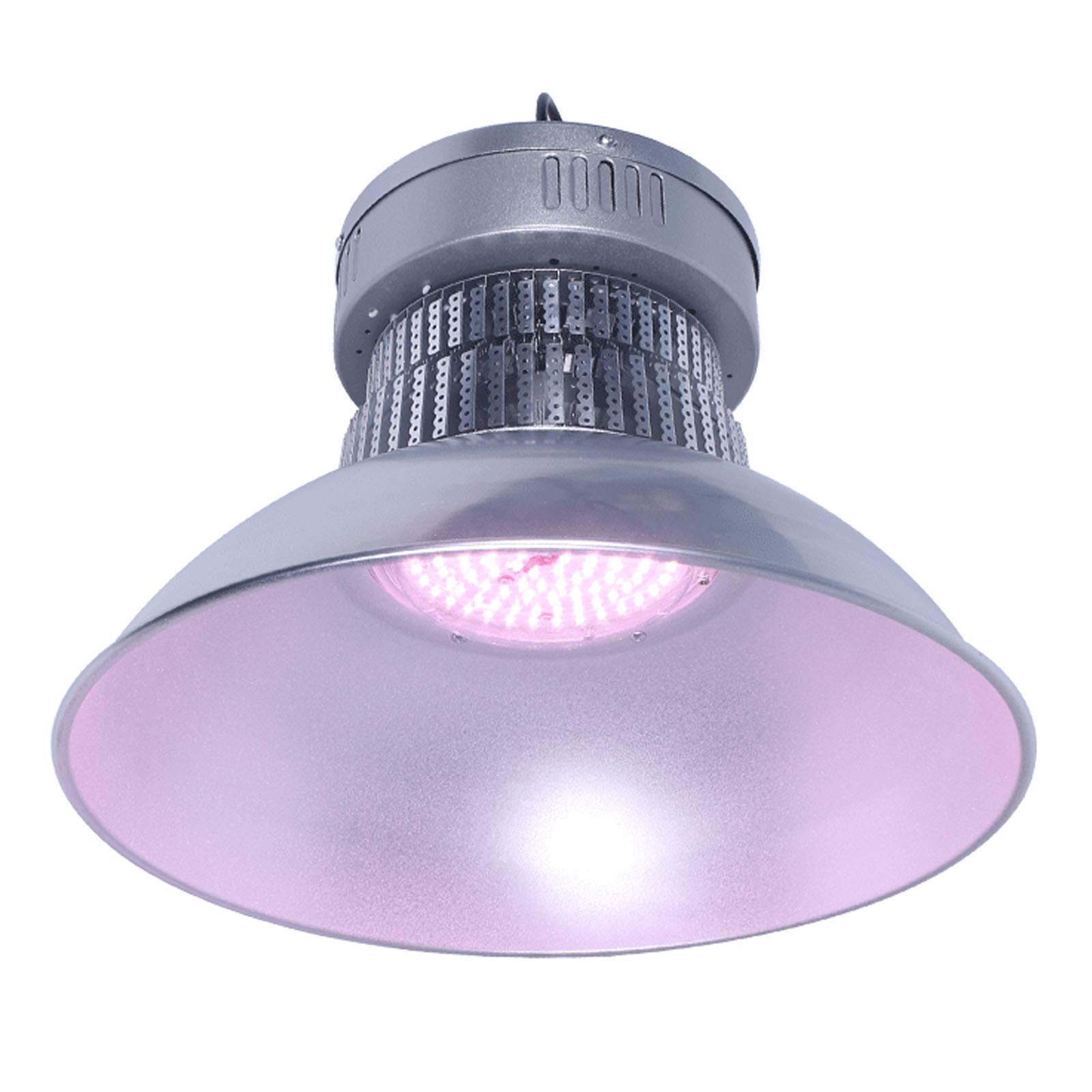 50W Full Spectrum LED Grow Light 4000K Pale Pink - Indoor Plant Light for Greenhouse, Hydroponics, Grow Box (39.8×19.5CM) - Perfect for Seedlings, Flowers & Vegetables