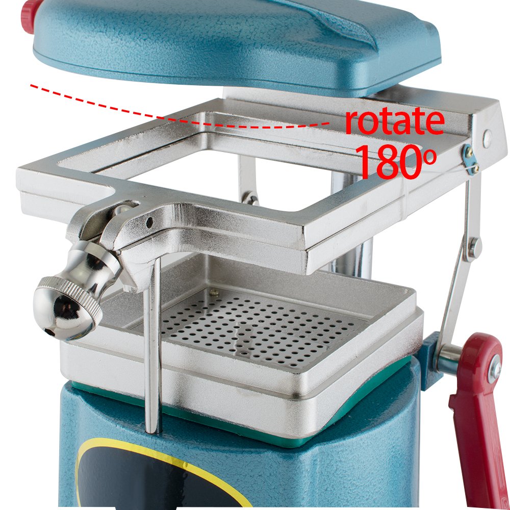 Portable Dental Vacuum Forming Machine 1000W - Lab Equipment for Heat Molding & Dental Appliances - Perfect for Dentists, Orthodontists & Dental Labs