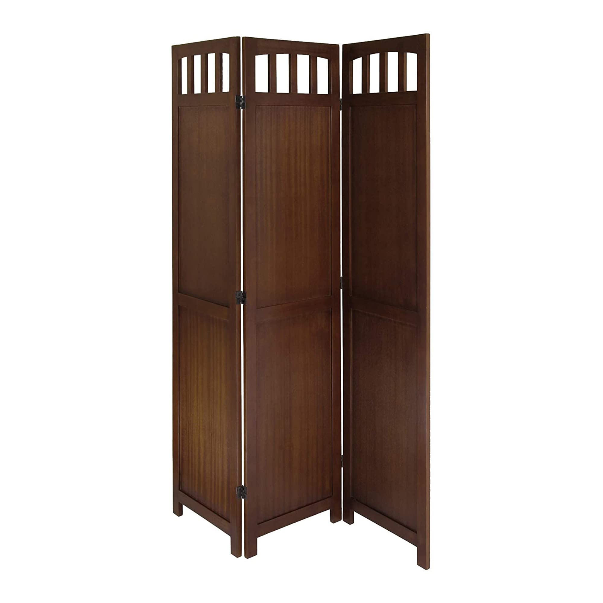 Winsome Wood William Storage Organizer, Antique Walnut Finish - Perfect for Bedroom Closet, Bathroom Shelving & Home Office Organization