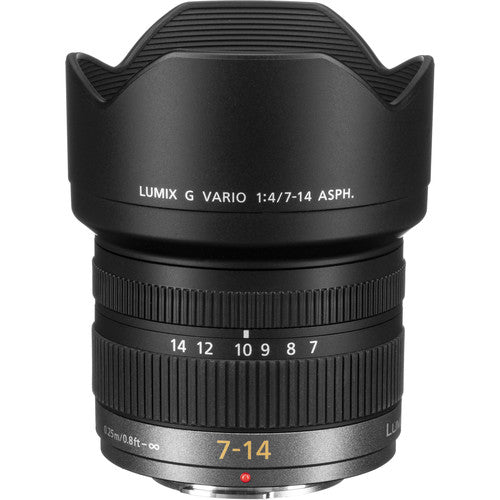 Panasonic Lumix G 7-14mm f/4.0 ASPH Ultra Wide Angle Lens for Micro Four Thirds Cameras - Perfect for Landscape, Architecture & Travel Photography