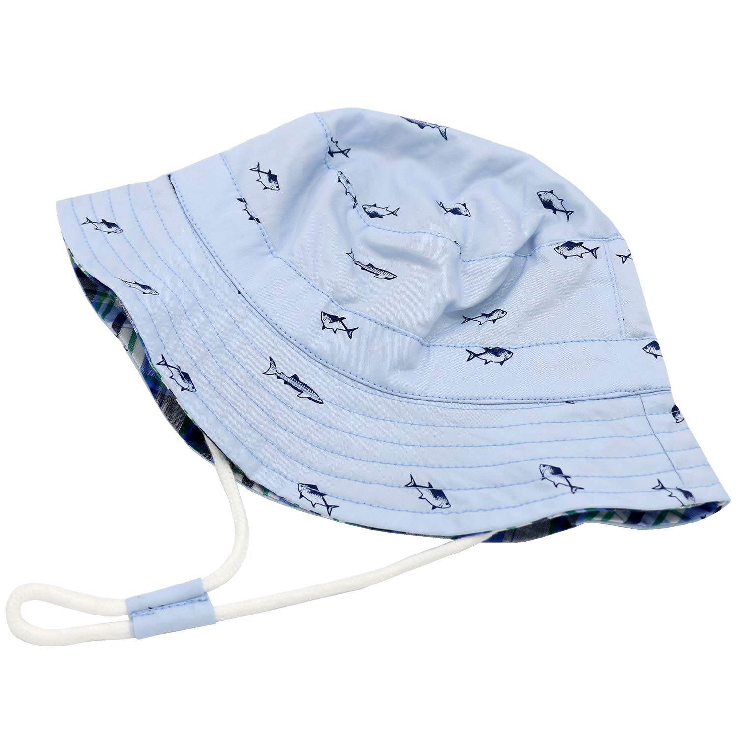 UPF 50+ Baby Sun Hat for Boys & Girls - Toddler Summer Bucket Hat with Wide Brim - UV Protection Beach Hat for Outdoor Play, Pool, and Park Adventures