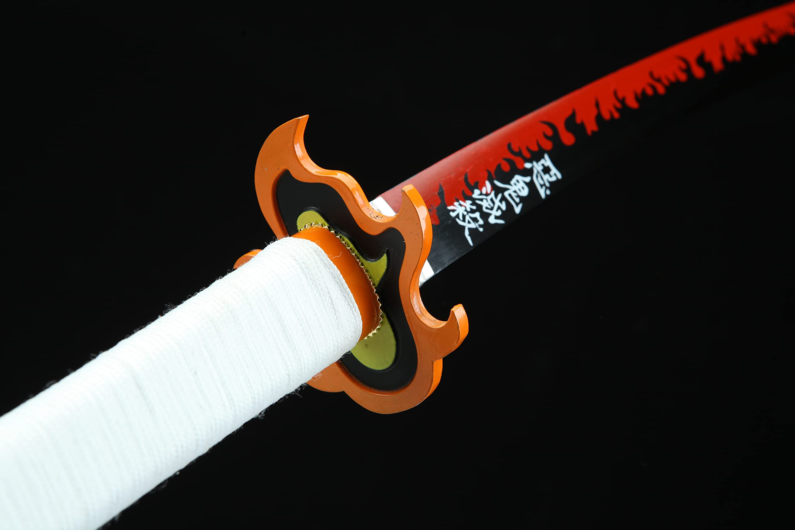 Demon Slayer Katana Sword - Kimetsu no Yaiba Anime Replica - Tanjiro Kamado & Shinobu Kochou Cosplay Prop - High Carbon Steel Blade - Perfect for Anime Conventions, Halloween Costumes & Collector's Display